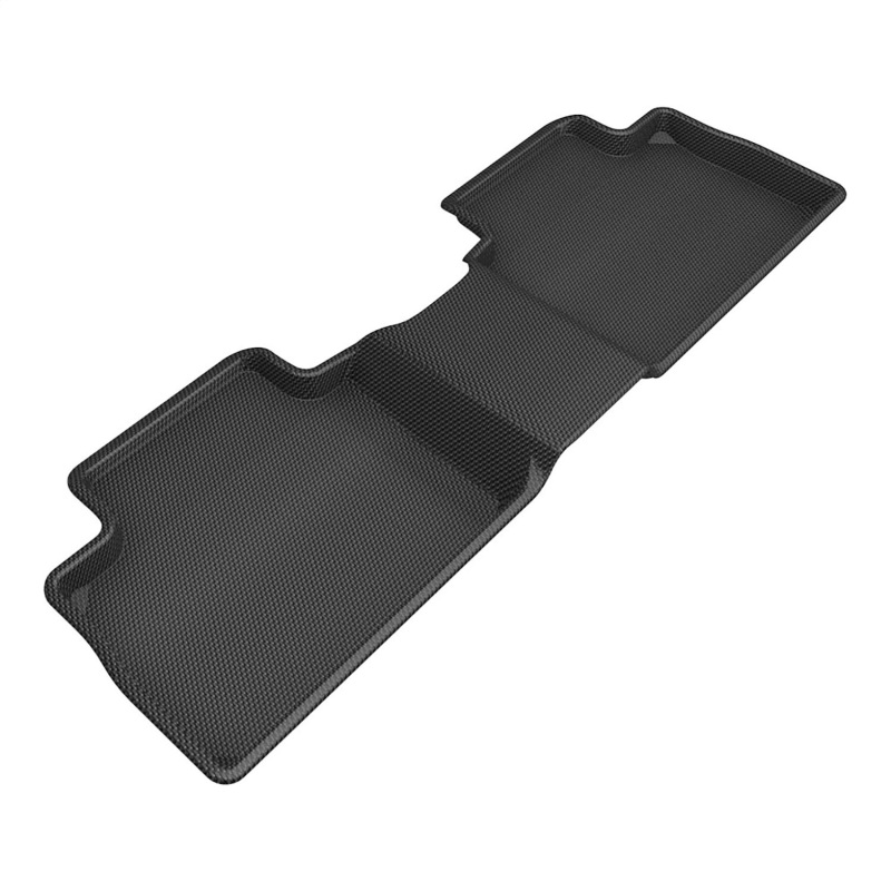 Nissan Kicks Floor Mats - Rear - 3D MAXpider - Kagu - Black - `25-`26